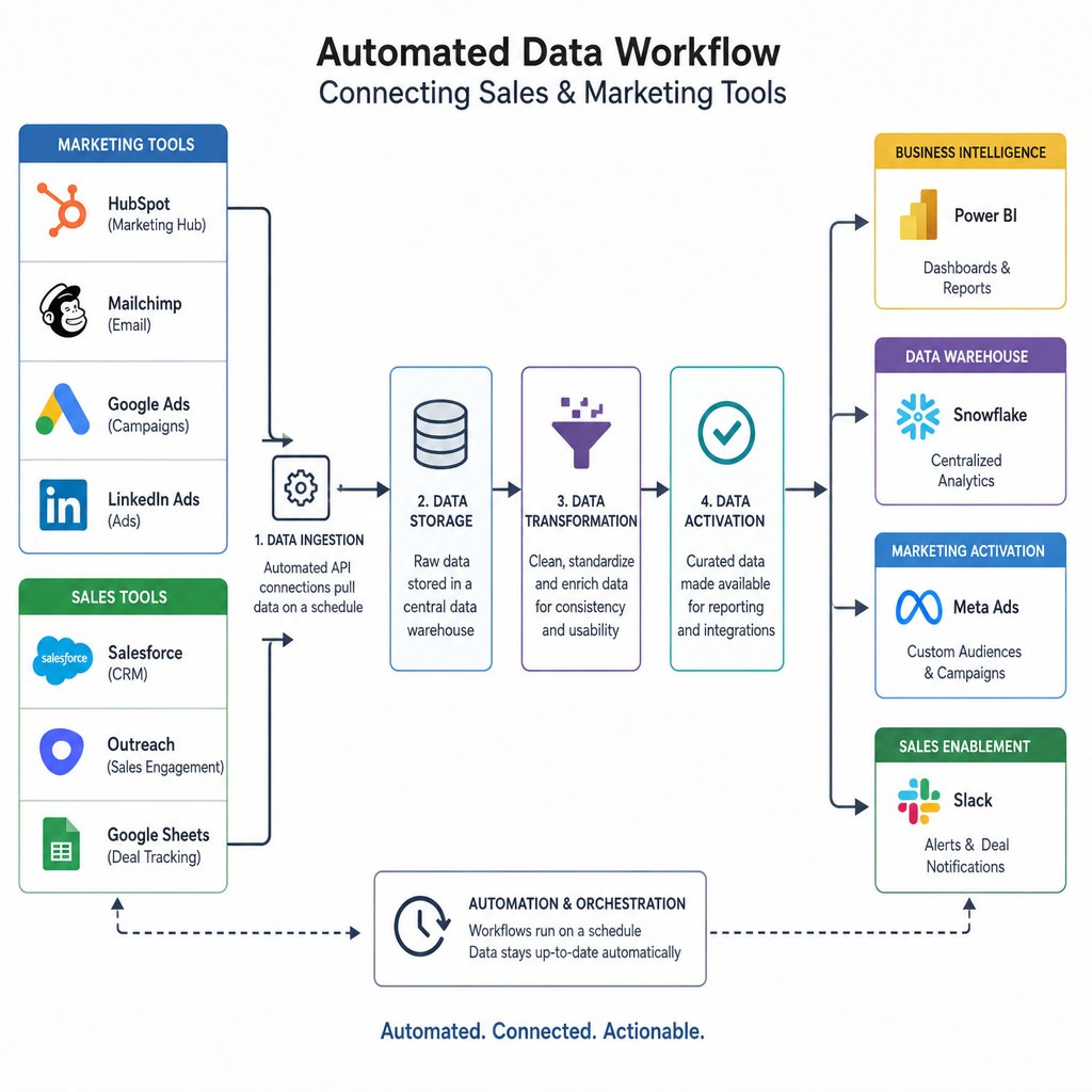 Illustration: Transform Your Business with CRM Integration Services