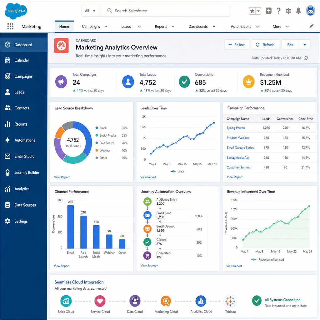 Illustration: Benefits of Salesforce Implementation Services Explained