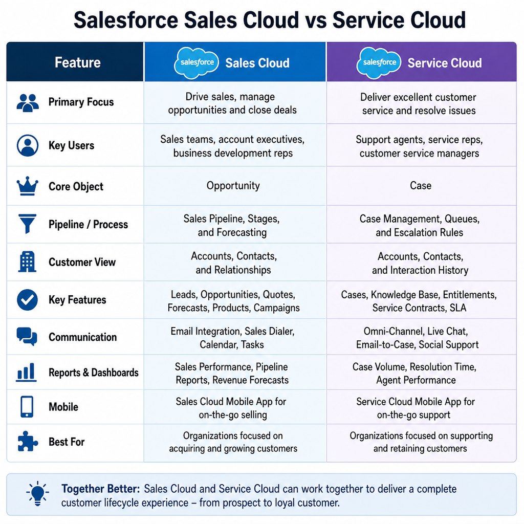 Illustration: Salesforce Sales Cloud Features: More Than Just a CRM