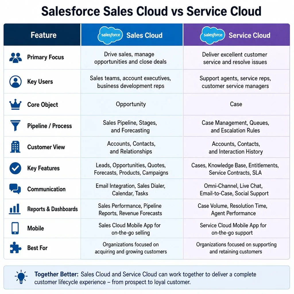 Illustration: Salesforce Sales Cloud Features: More Than Just a CRM