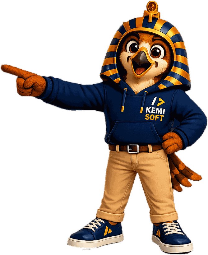 Horus, the Kemisoft falcon