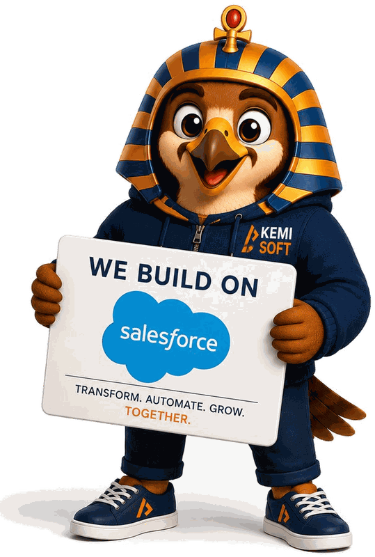 Horus, the Kemisoft falcon mascot