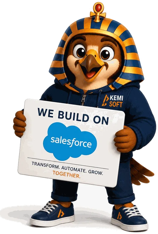Horus, the Kemisoft falcon mascot