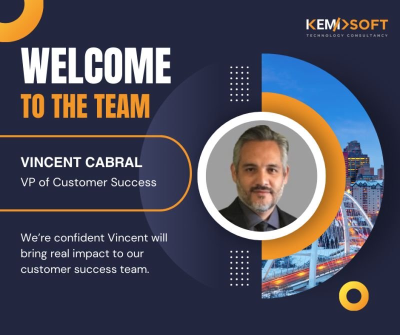 Vincent Cabral Joins as VP of Customer Success